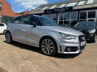 Used Audi A1 S-Line 122 HP (89 kW) 2014 Silver Hatchback
