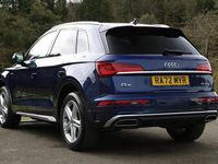 Used Audi Q5 S-Line 261 HP (191 kW) 2023 Blue SUV