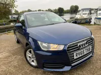 Used Audi A1 Design 116 HP (85 kW) 2015 Blue Hatchback