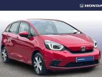 Used Honda Jazz Hybrid 109 HP (80 kW) 2021 Red Hatchback