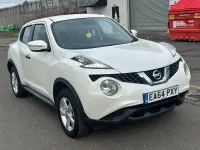 Used Nissan Juke Visia 92 HP (67 kW) 2014 White SUV