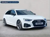Used Audi A4 Black Edition 336 HP (247 kW) 2021 White Estate