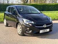 Used Vauxhall Corsa Design Edition 75 HP (55 kW) 2018 Black Hatchback