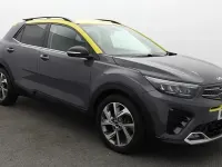 Used Kia Stonic GT-Line S 118 HP (86 kW) 2023 Storm grey with yellow roof SUV