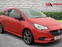 Used Vauxhall Corsa Edition 150 HP (110 kW) 2017 Red Hatchback