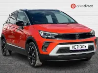 Used Vauxhall Crossland Ultimate 130 HP (95 kW) 2022 Orange SUV