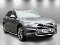 Used Audi Q5 S-Line 190 HP (139 kW) 2018 Grey SUV