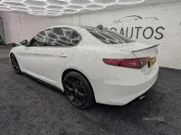 Used Alfa Romeo Giulia 2019 White Sedan