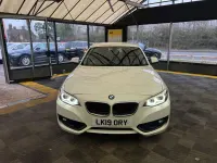 Begagnad BMW 218 Comfort Edition 2019 Vit Sportkupé