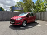 Used Ford Fiesta Titanium 2015 Red Hatchback