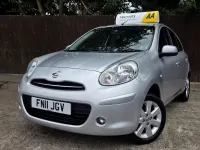Used Nissan Micra Acenta 2011 Silver Hatchback