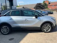 Used Vauxhall Crossland X Elite 110 HP (80 kW) 2019 Silver SUV