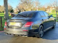 Used Mercedes E400 AMG line 340 HP (250 kW) 2019 Black Sedan