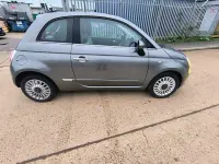Used Fiat 500 Lounge 69 HP (50 kW) 2010 Grey Hatchback