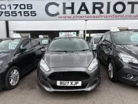 Begagnad Ford Fiesta ST-Line 2017 Grå Halvkombi