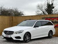 Used Mercedes E220 Premium 2015 White Estate