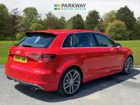 Used Audi S3 Sportback Design 300 HP (220 kW) 2015 Red Hatchback