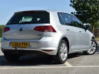 Used VW Golf VII SE 105 HP (77 kW) 2013 Silver Hatchback