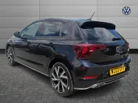 Used VW Polo R-line 95 HP (69 kW) 2023 Black Hatchback