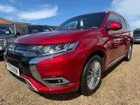 Used Mitsubishi Outlander P-HEV 2021 Red Estate