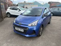 Begagnad Hyundai i10 67 HK (49 kW) 2019 Blå Halvkombi