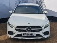Used Mercedes A180 AMG Line Premium 116 HP (85 kW) 2019 White Hatchback