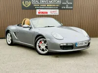 Used Porsche Boxster 240 HP (176 kW) 2005 Grey Cabriolet