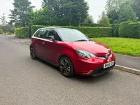 Used MG MG3 106 HP (77 kW) 2018 Red Hatchback