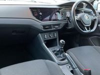 Used VW Polo SE 80 HP (58 kW) 2020 White silver metallic Hatchback