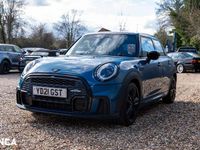 Begagnad Mini Cooper Hatch 2021 Blå Halvkombi