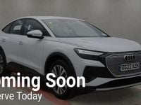 Used Audi Q4 Sportback e-tron Sport 150 kW (204 HP) 2022 White SUV