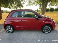 Used Fiat 500 2015 Red Cabriolet