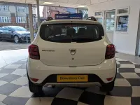 Used Dacia Sandero Stepway Ambiance 2017 White Hatchback