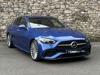 Used Mercedes C300 AMG Line Premium 254 HP (186 kW) 2024 Blue Sedan