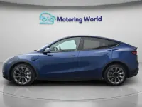 Used Tesla Model Y Long Range AWD 378 kW (514 HP) 2022 Blue SUV