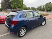 Used Dacia Sandero Essentiel 90 HP (66 kW) 2018 Blue Hatchback