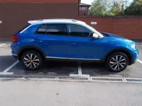 Used VW T-Roc Design 115 HP (84 kW) 2019 Blue SUV