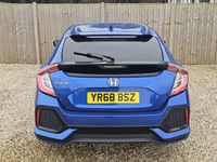 Used Honda Civic SR 126 HP (92 kW) 2018 Blue Hatchback