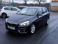 Used BMW 218 Luxury Line 2015 Blue Hatchback