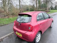 Used Nissan Micra Acenta 2013 Red Hatchback