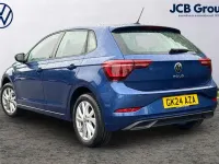 Used VW Polo Style 95 HP (69 kW) 2024 Blue Hatchback