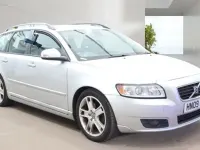 Usado Volvo V50 SE 2009 Plateado Familiar