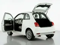 Used Fiat 500 Lounge 69 HP (50 kW) 2016 White Hatchback