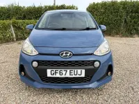 Used Hyundai i10 Premium 66 HP (48 kW) 2017 Blue Hatchback