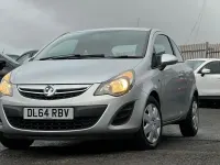 Used Vauxhall Corsa Design Edition 85 HP (62 kW) 2015 Silver Hatchback