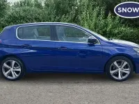 Used Peugeot 308 Allure 131 HP (96 kW) 2019 Blue Hatchback