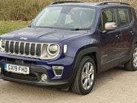 Used Jeep Renegade Limited 120 HP (88 kW) 2019 Blue SUV