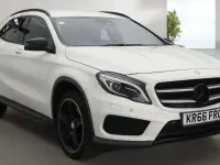 Begagnad Mercedes GLA220 AMG line 177 HK (130 kW) 2016 Vit SUV