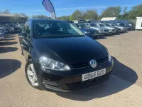 Used VW Golf VII Match 110 HP (80 kW) 2015 Black Hatchback