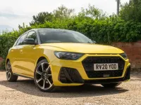 Used Audi A1 Sportback S-Line 150 HP (110 kW) 2020 Yellow Hatchback